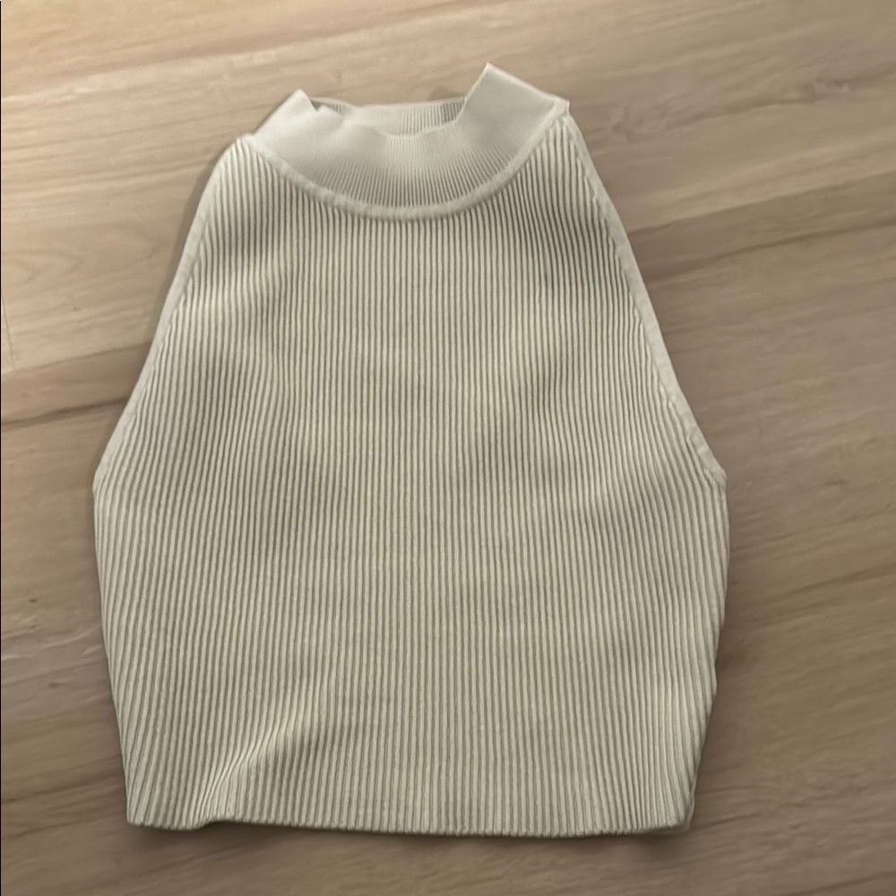 Aritzia Cream Cowl Neck Sweater